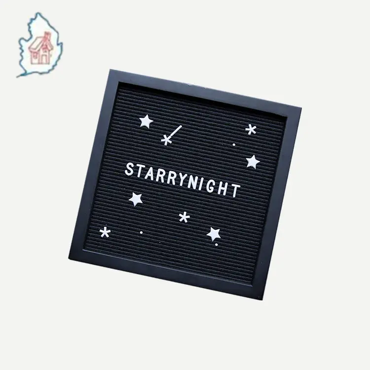 Amazon hot sale black Letter Board with Stand