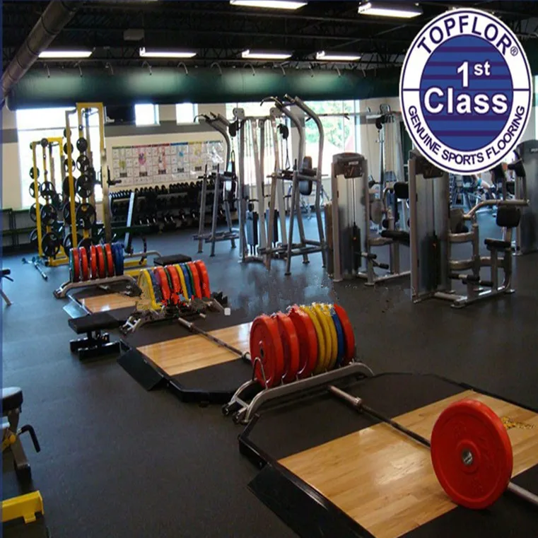 
Rubber Gym Floor Mat/Rubber Floor Tiles 