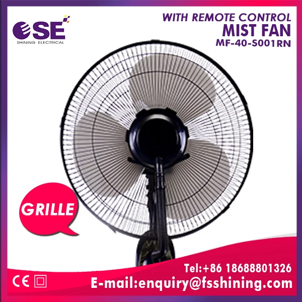 Оптовая 3 скорость ветра ABS PP лезвие цена промышленного водяной туман стенд вентилятор
