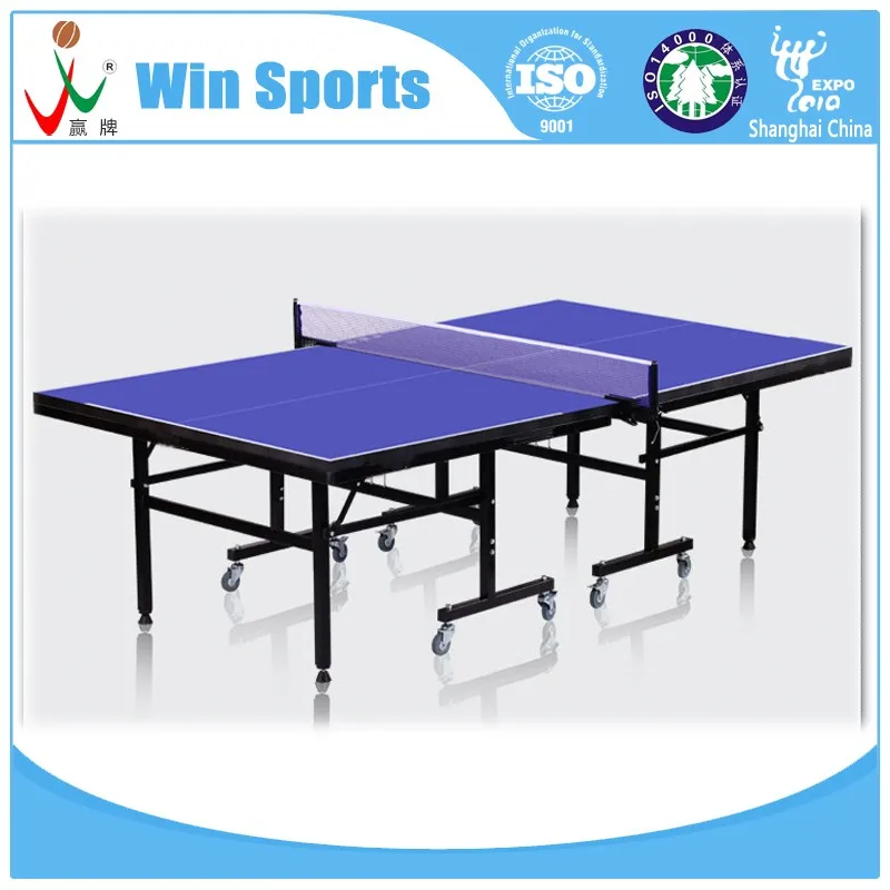 Hot sale USA JAPAN SWEDEN CHILE best single folding tennis table indoor pingpong table tennis tables china