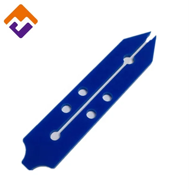 Быстрая доставка OEM под заказ 3 мм Синяя лазерная резка акриловая пластиковая пластина