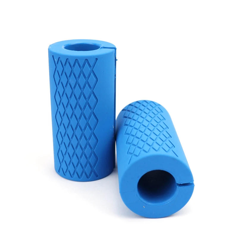 Silicone Fitness Hand Grips Dumbbell Training Barbell Grips