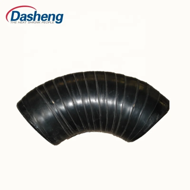 Black PE backing Heat Shrinkable wrap Tape for Pipeline Bends