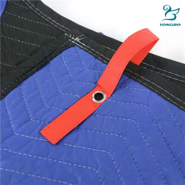 Wholesale Furniture Protect Moving Blanket Accept Customized Logo felt luxury felt pad moving blankets