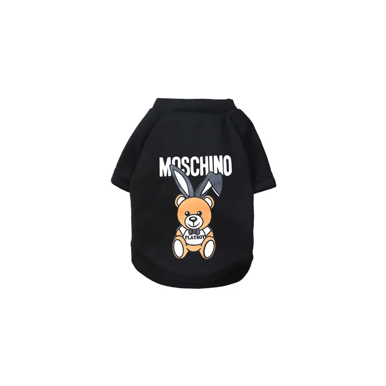 
China Wholesale Bulk Pet Accessories Supply Pet Apparel Custom Logo Dog Clothing Luxury Cotton Dog Clothes 