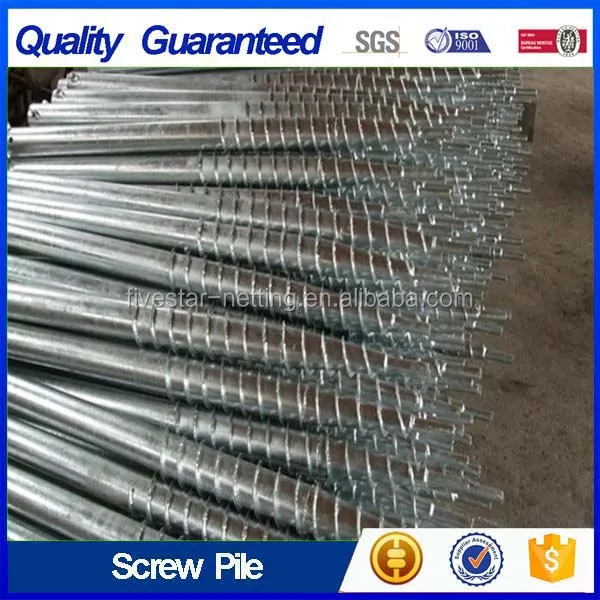 Ground helical piers for sale pile with factory price