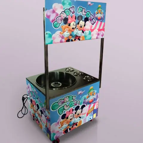Gas cotton candy machine candy floss machine candy floss maker hot sale 2021