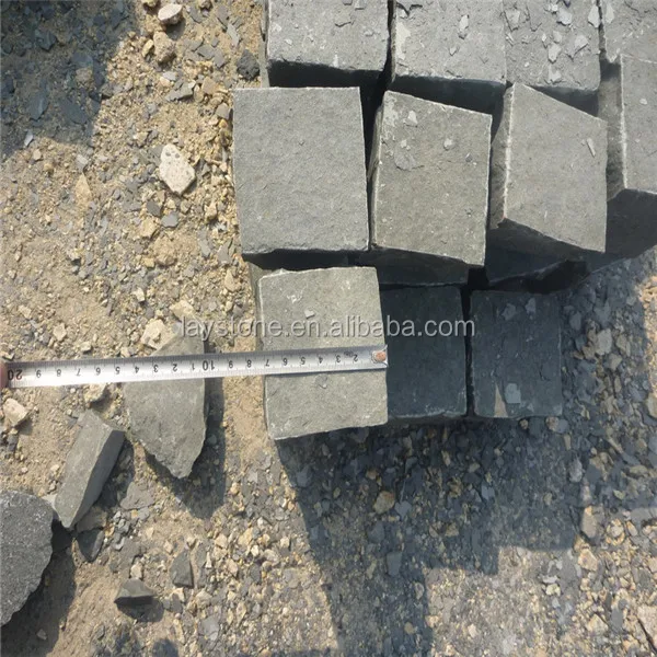 Natural granite stone Cheap basalt zhangpu black exterior paving stone for sale