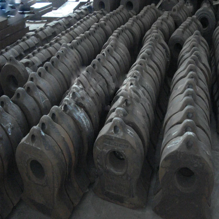High Manganese Steel crusher parts hammer head for impact crusher