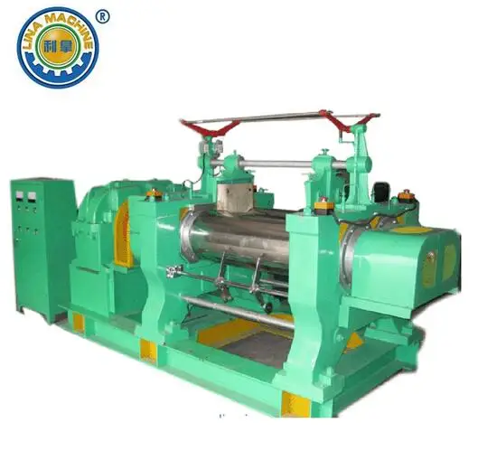 TPR сырье два рулона резиновой открытой смесительной мельницы с ISO , CE , SGS