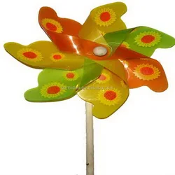 Educational DIY toys Function Pinwheel beautiful colorful dot windmill
