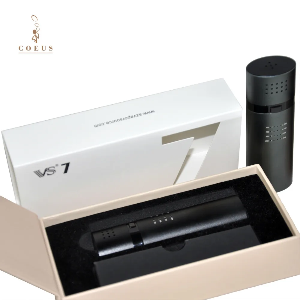 
New arrival E cigarette, glass pipe dry herb vaporizer titan vs7 