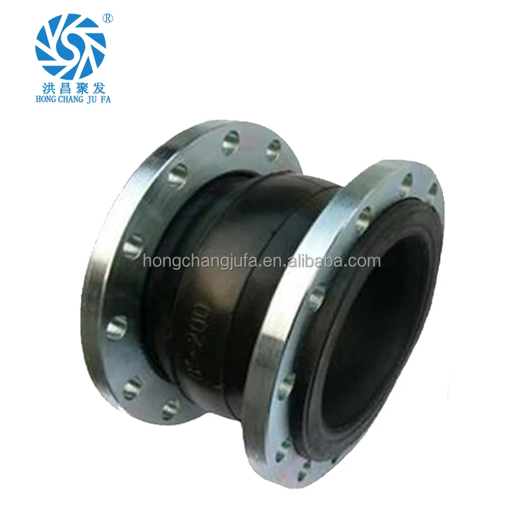 Pipeline vibration dampener rubber bellows pump flexible coupling