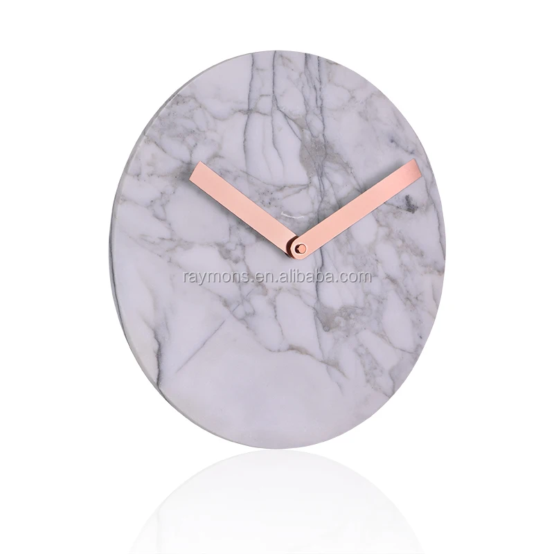 28x1cm SIZE Office and home Print paper dial Y.T. Step Movement Marble clock wall