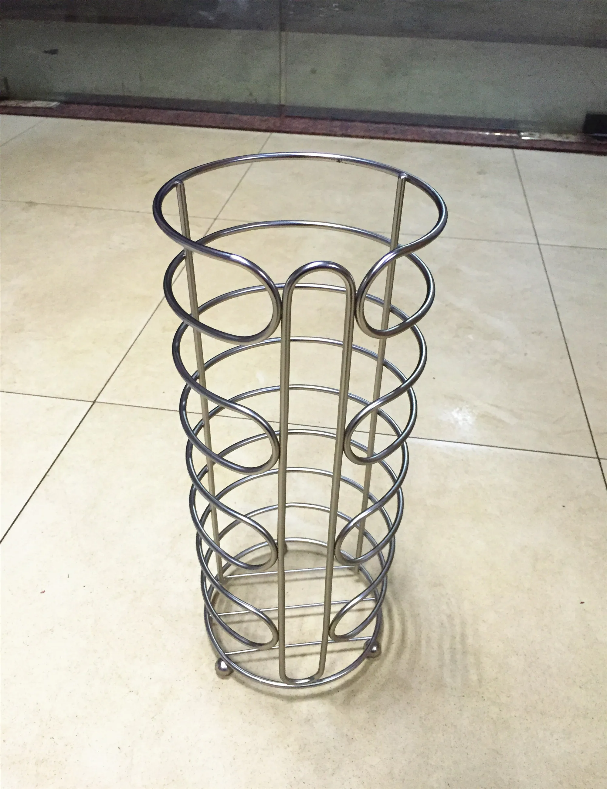 Metal Toilet Tissue Roll Reserve Bathroom, Compact Organizer, Holds 3 Paper, Bronze