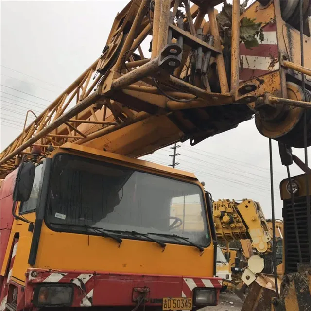 Germany truck crane liebherr 100 ton mobile truck crane , used heavy duty crane 70 ton  80 ton 100ton 120 ton   for sale