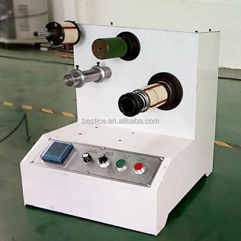 Jumbo roll auto gum tape slitting rewinding machine