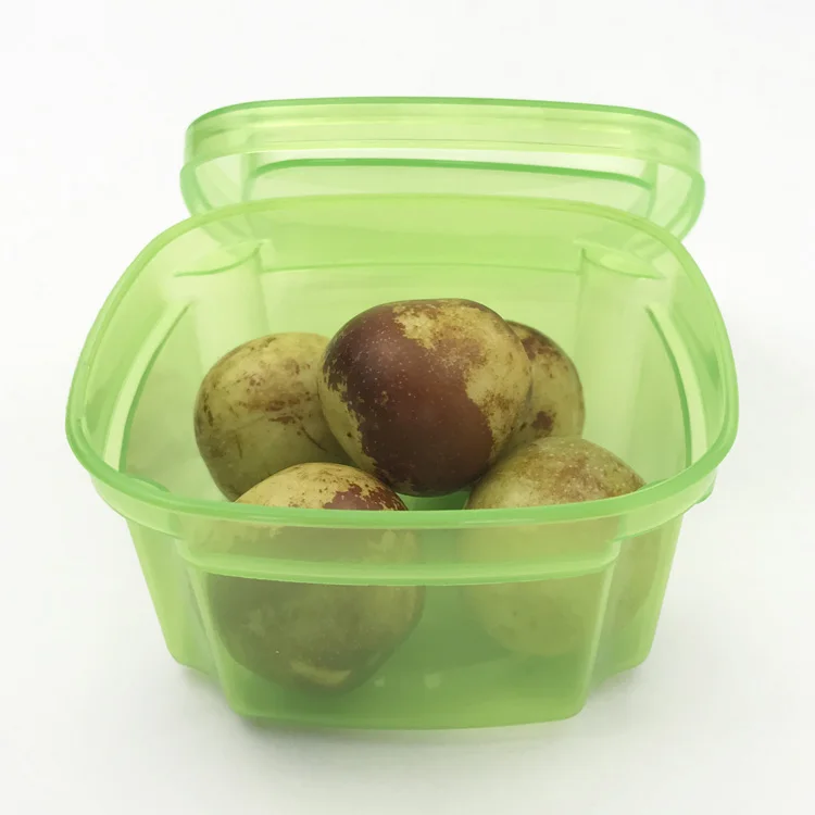 Food Grade Transparent Color Plastic Box PP Mini Fruit Plastic Box