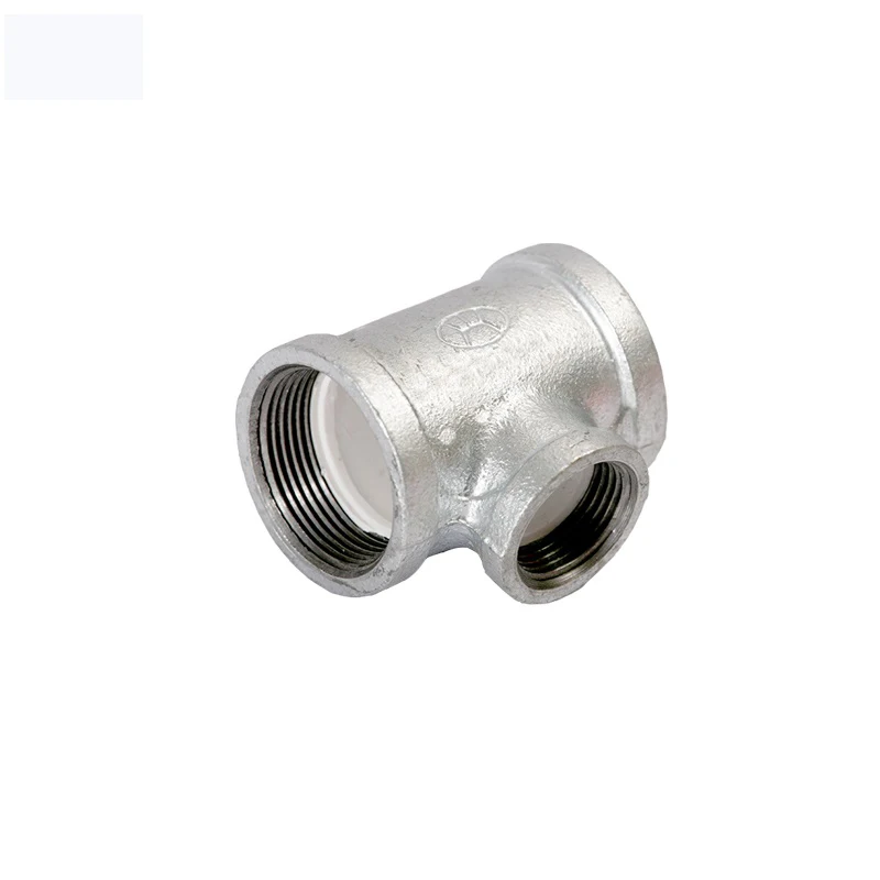 Low price Plain End Baked Galvanized Malleable Iron Pipe Fittings mech  malleable iron fittings malleable cast iron