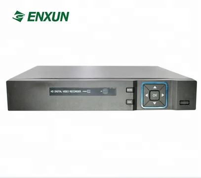 Система видеонаблюдения Enxun, 4 канала, 5 МП, POE или 8 каналов, 4 МП, поддержка сетевого видеорегистратора, 1 HDD без звука