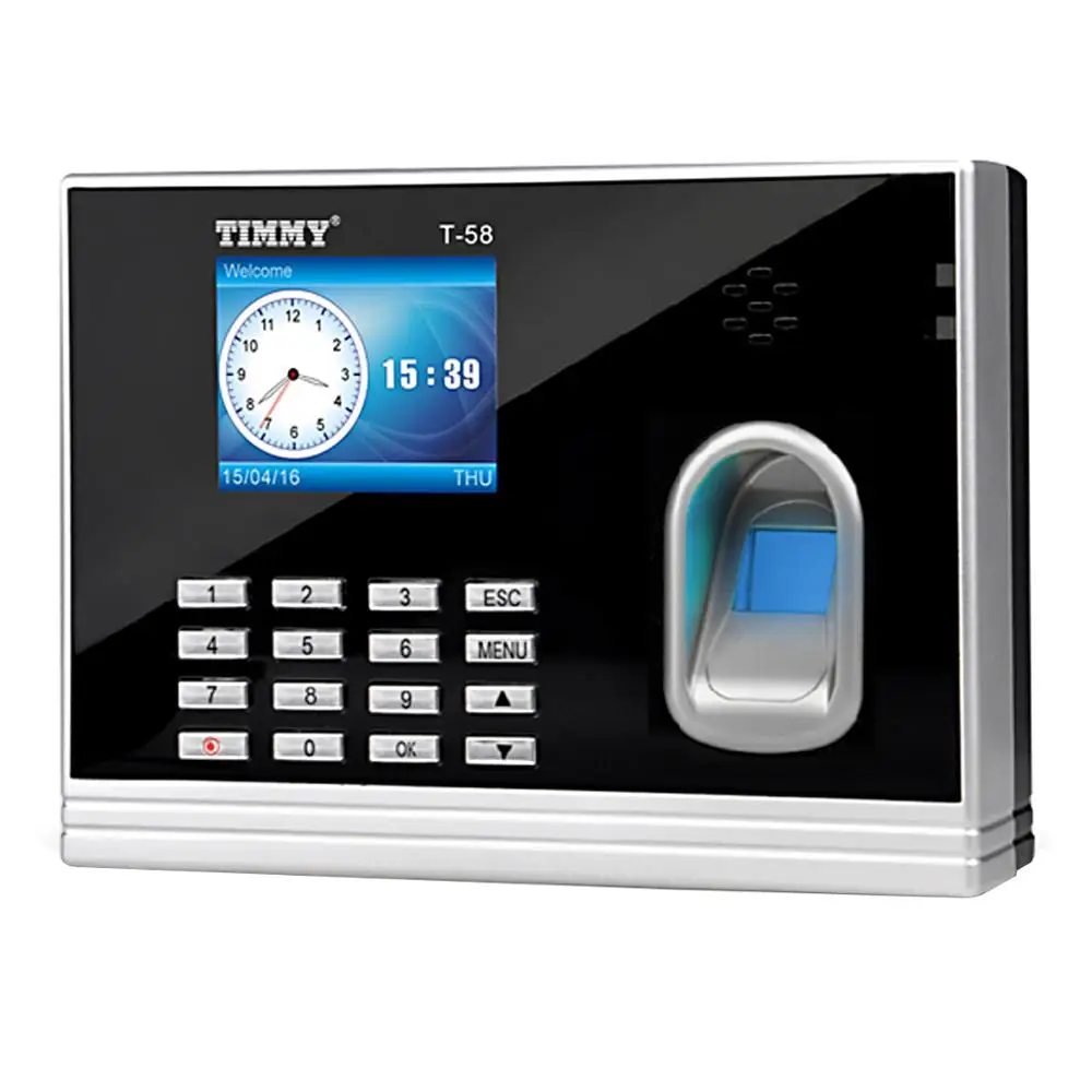Linux Based Network Biometric Time In Time Out Finger Print Attendance