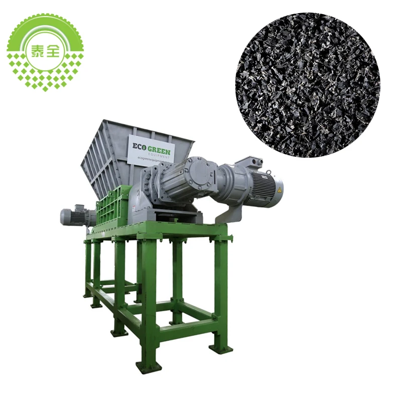 Shredder High Quality Rubber Crusher Plant Hdpe Hard Plastic Shredding Machine For Fabric