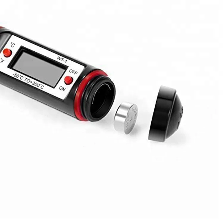 Digital Meat Thermometer Cooking Food Kitchen BBQ Probe Water Milk Oil Liquid Oven Thermometer Digital WT-1