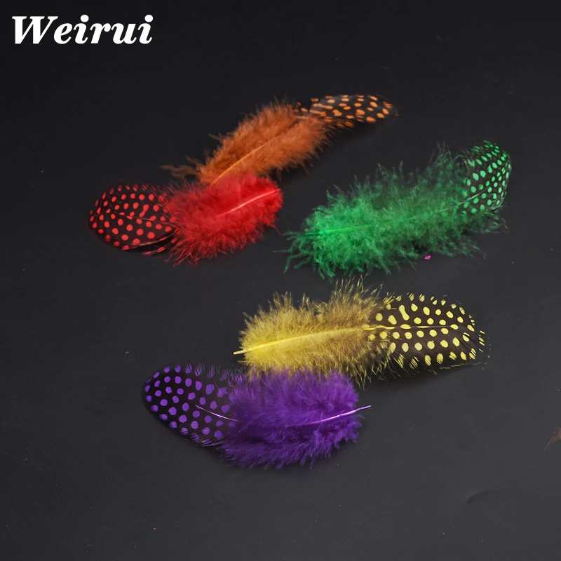 Feathers cheap Colorful Rooster Down Feathers for DIY