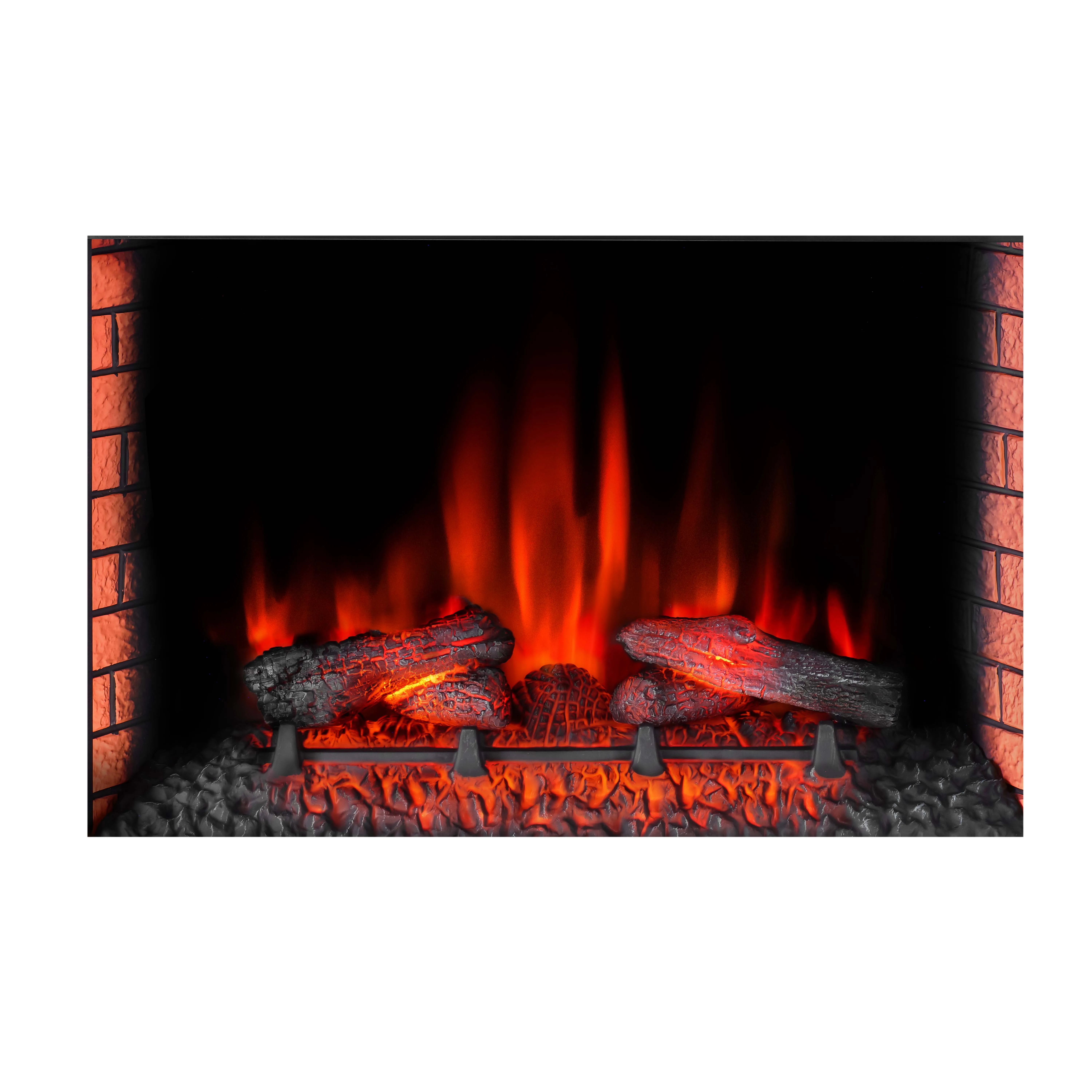 33 inch flat black decor flame Electric Fireplace heater