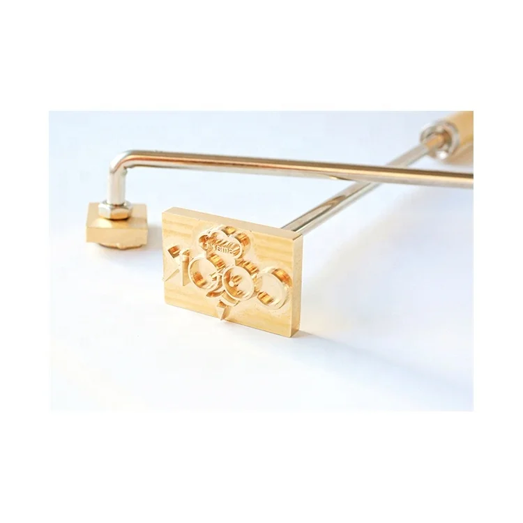 Bakery Logo Custom Bread Cake Stamp Wood Hot Stamping Branding Iron