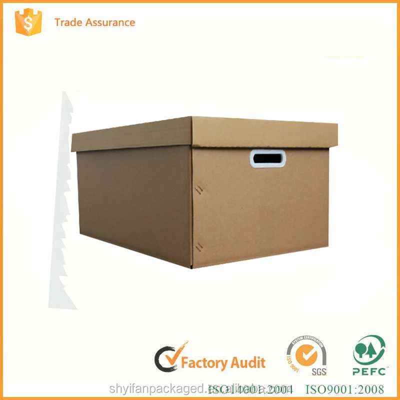 2016 популярных и экологически чистых легко дом перемещение бумажная коробка