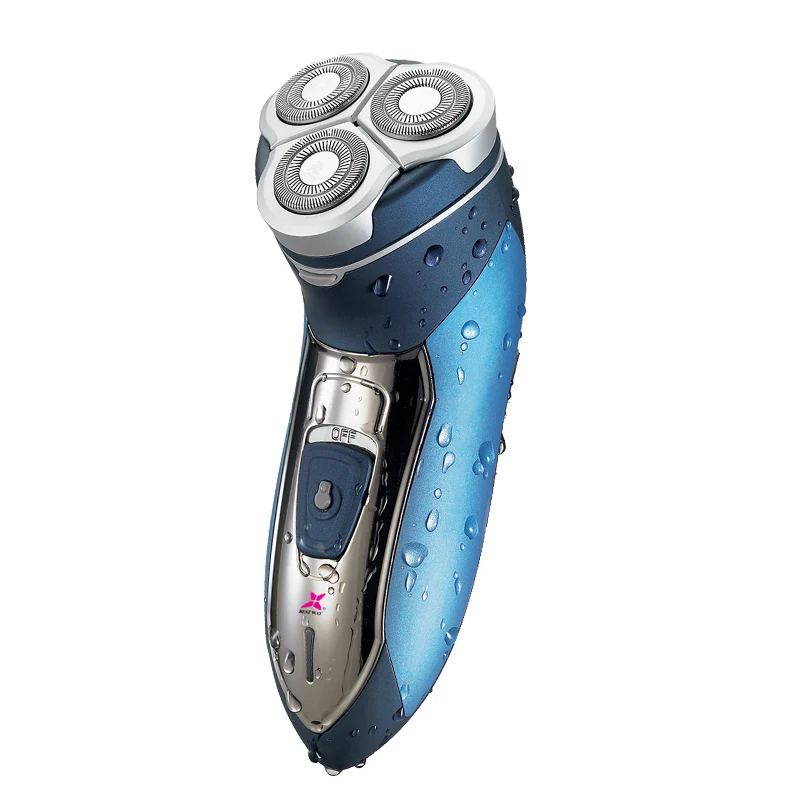 Good selling men facial face care use battery operated shaving machine portable electric shaver