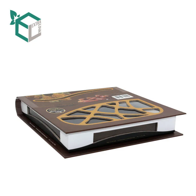 Custom Logo Paper Magnetic Favor Chocolate Packaging Box