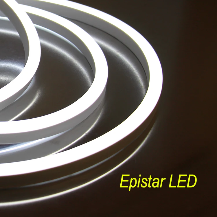 SMD5050 addressable dmx rgb led neon flex light 50m roll up 15x26mm Pixel outdoor led neon lights