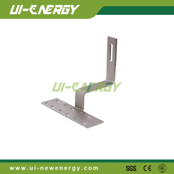 Stainless steel roof hook, pv mounting tile hook, solar roof mount kit