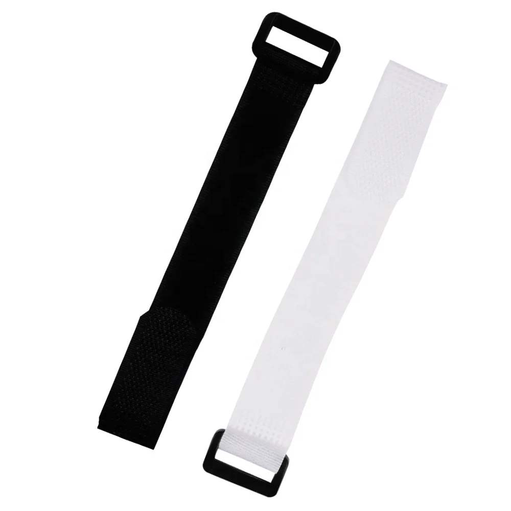 
2019 Newest design colored black /white 20*2cm tie / strips / band Loop Cable Organizers 