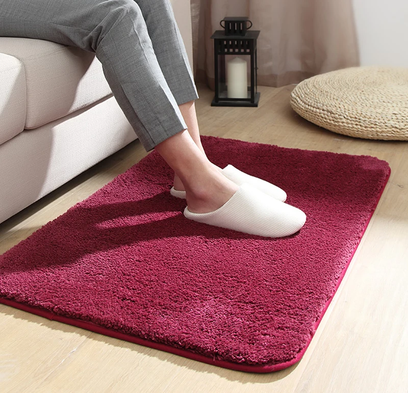 
Microfiber Knitted Bathroom Feet Drying Mat 