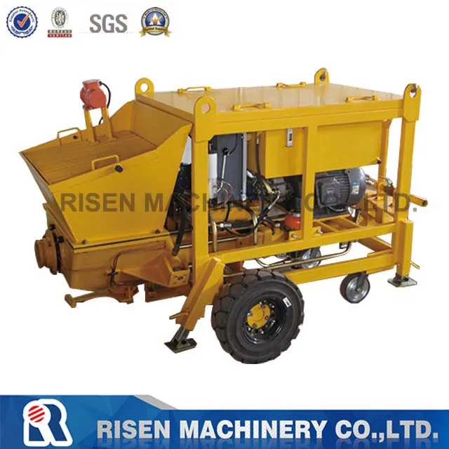 
small shotcrete piston pump - small concrete spraying /pumping /grouting machine 