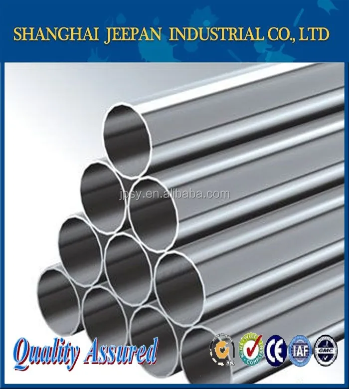 Высокое качество 12 дюймов из полированной нержавеющей стальной трубы 304 314 316