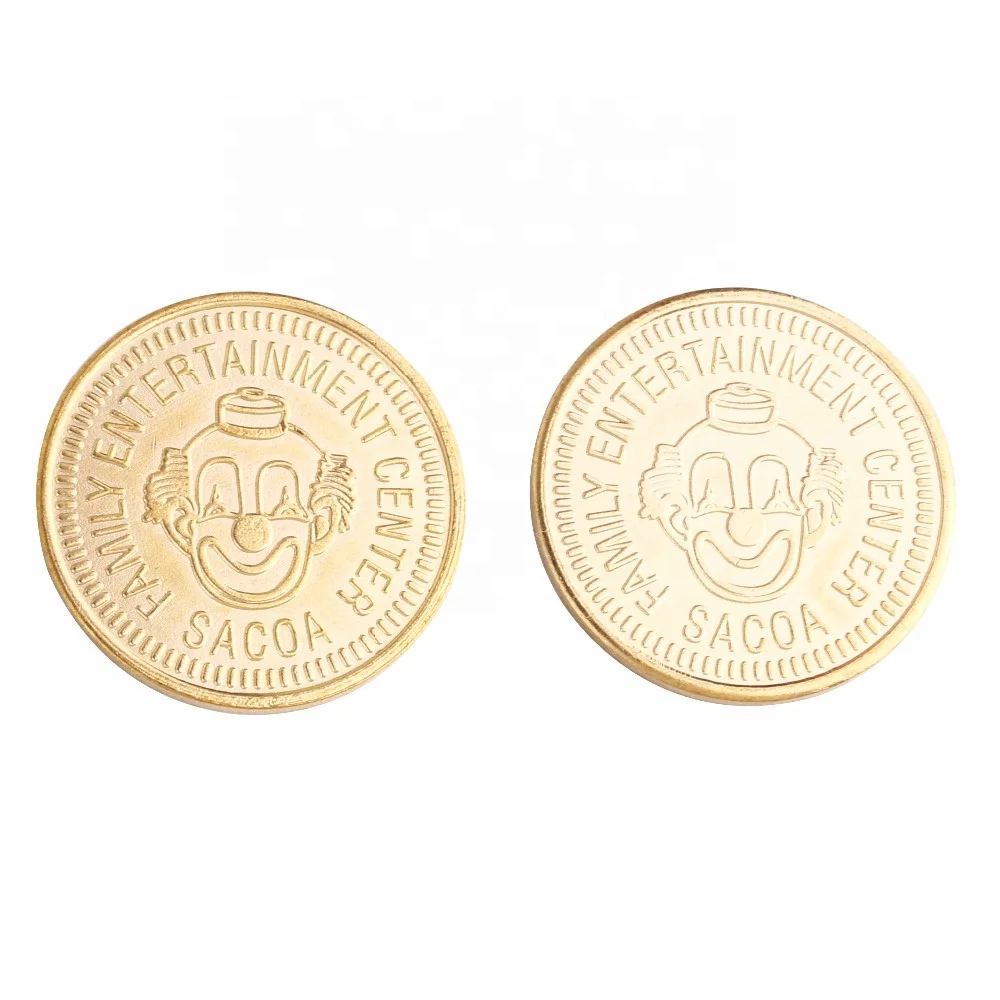 Vending machine Iron coins cheap custom challenge token coins