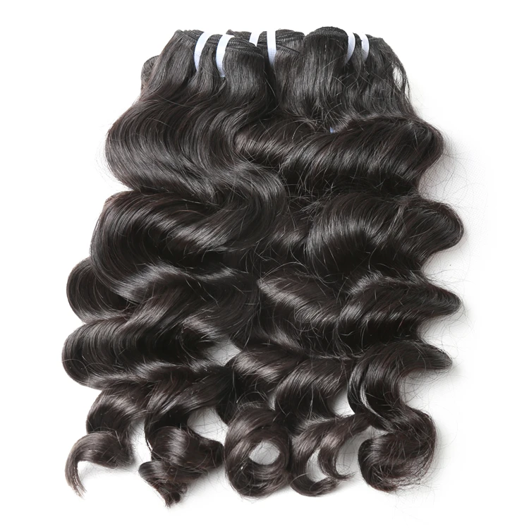 human bundles tangle and shed free best price fast delivery brazilian loose deep wave hair weave