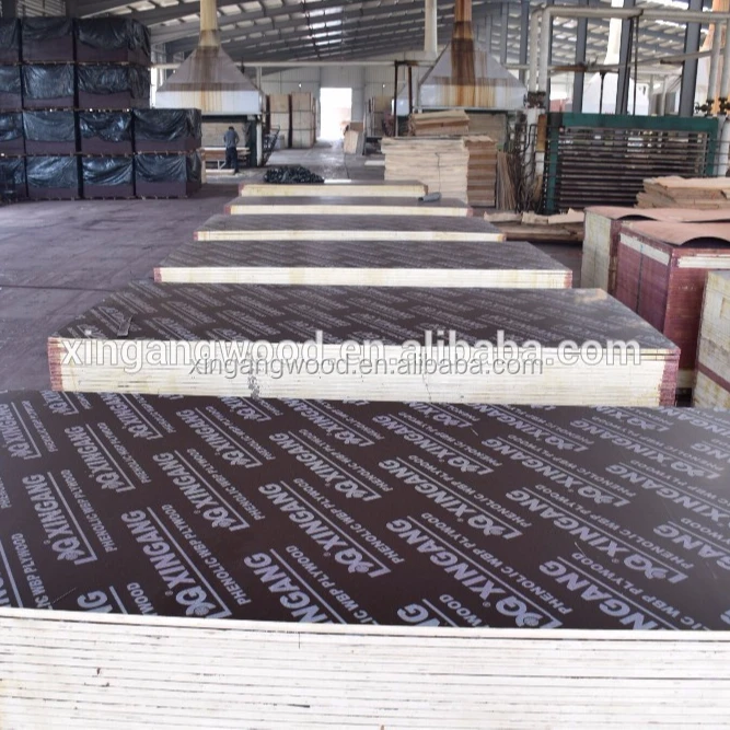 18mm brown film faced plywood phenolic film faced plywood marine plywood