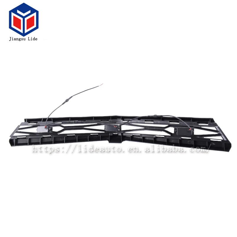 Car Front Grille With Red Led Light For 2016-2017 Chevy Camaro SS