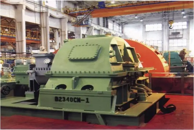 Паровая турбина мощностью 75 МВт