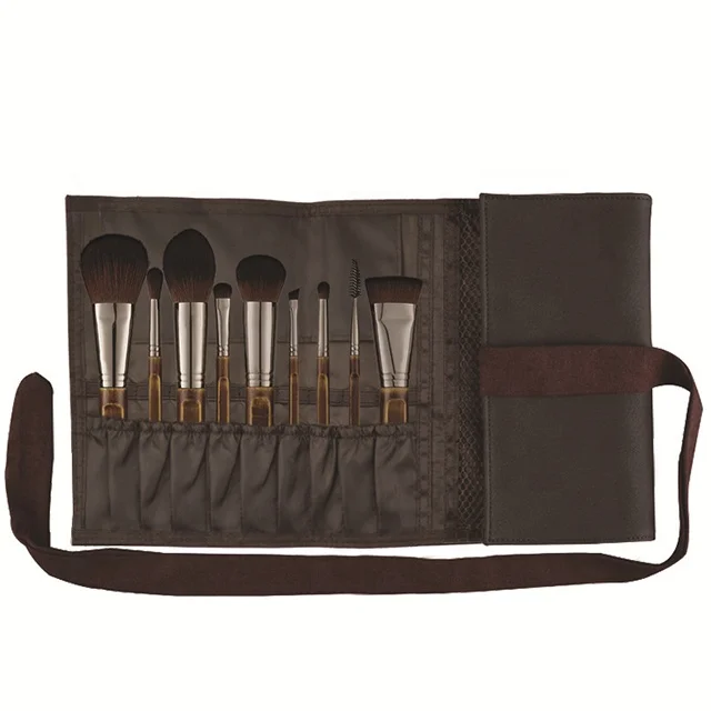 Factory wholesale brushes eyebrow customized eyeshadow brush bamboo make up brushes