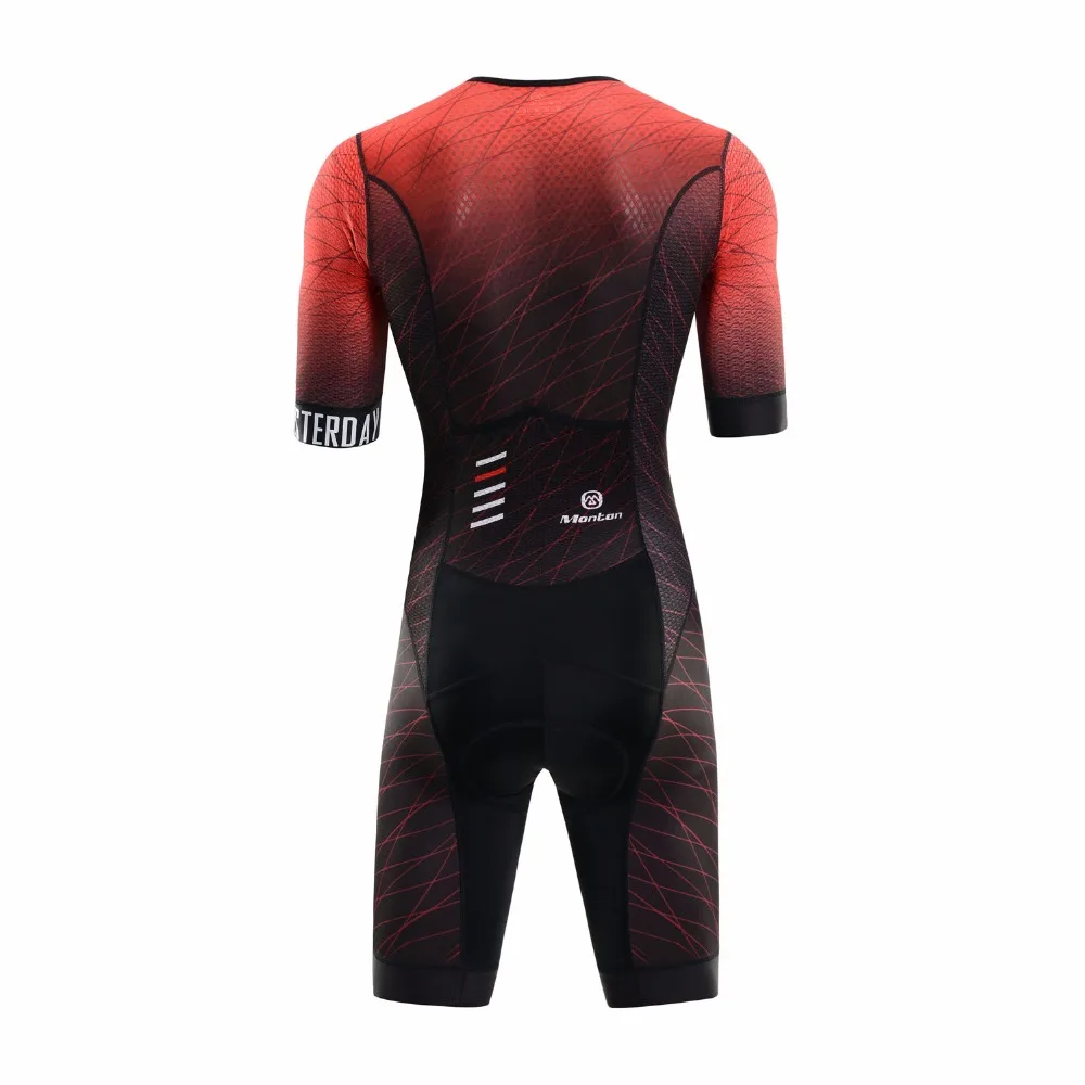 Team Sublimation Printing Cycling Skin suit Bicycle Speed Suit Cycling Triathlon