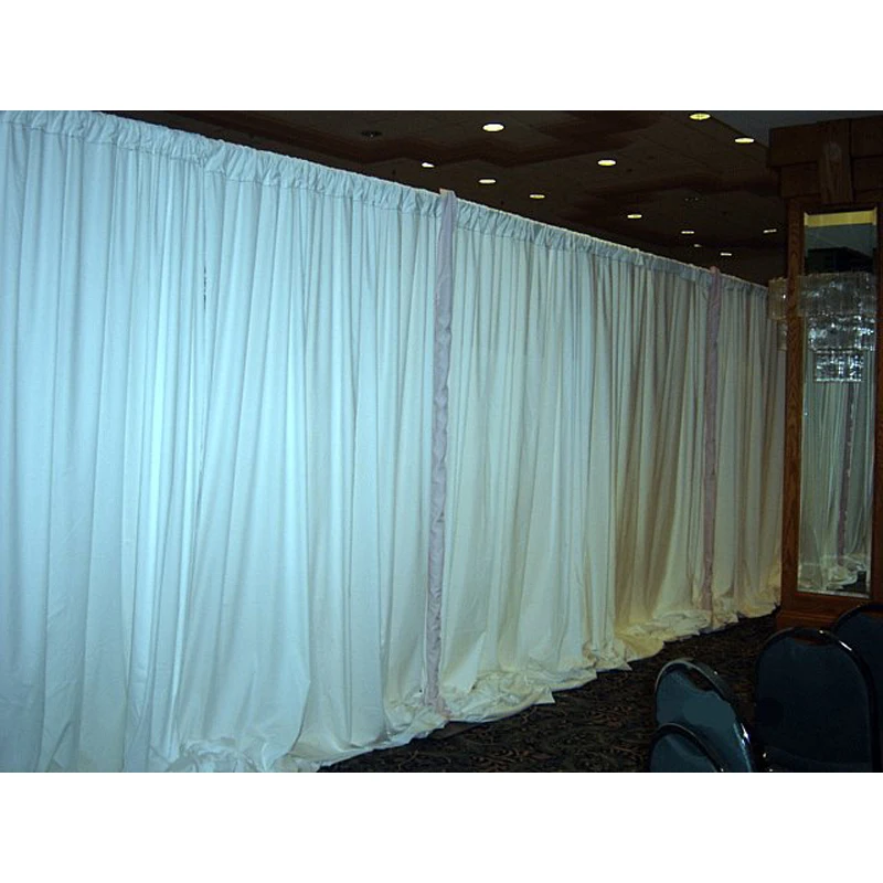 Cheap Circle Round Pipe And Drape Backdrop Wedding Decoration Set