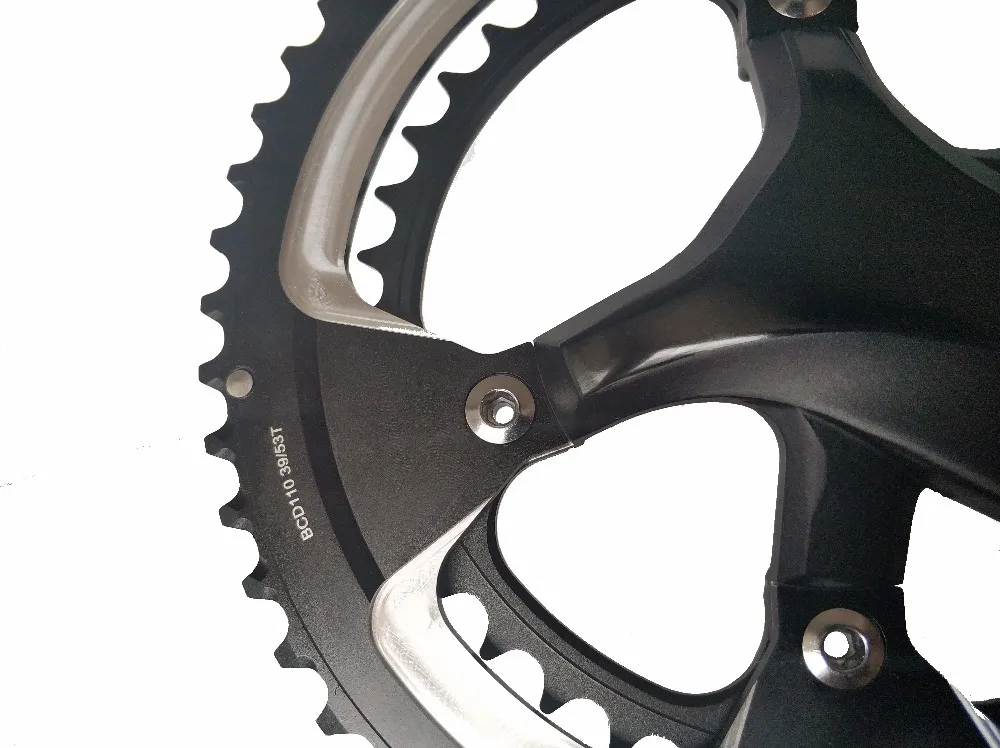 ЧПУ обработанный полый интегрированный шатун для дорожного велосипеда