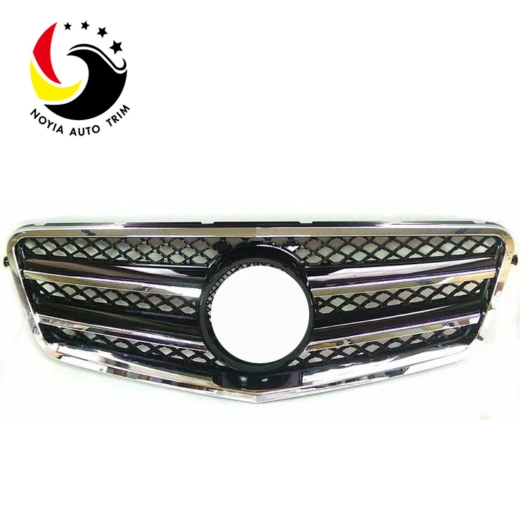 Решетка для Mercedes Benz W212 S line, черная хромированная решетка для benz w 212 E CLASS 2009-2013