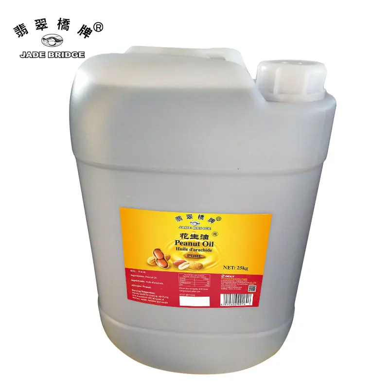 5 L Plastic drum packing Peanut Oil Bulk Wholesale From Deslyfoods oem